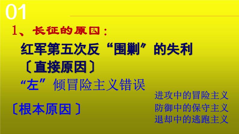 《中国工农红军长征》优课教学课件05