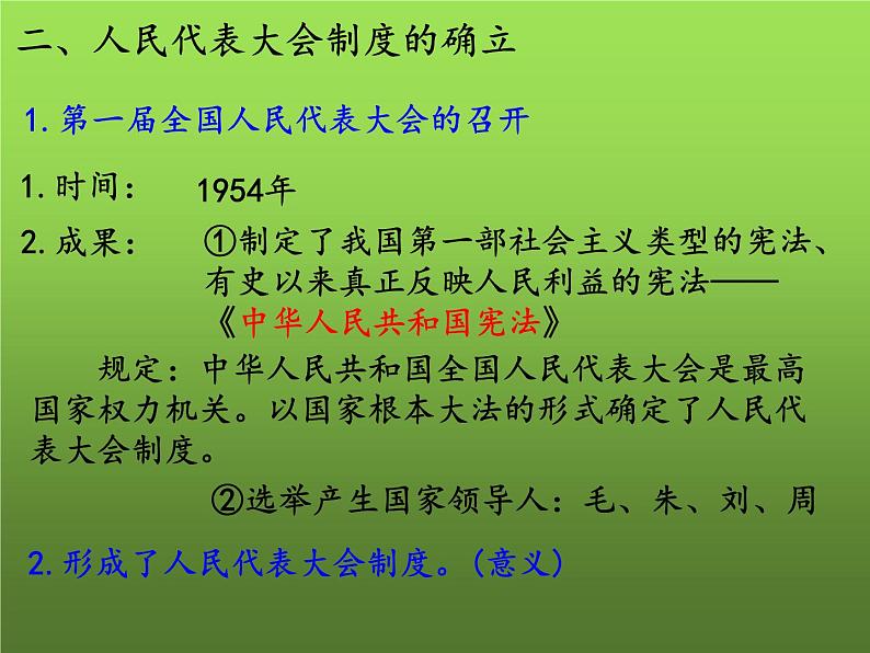 《社会主义制度的建立与社会主义建设的探索》复习专用课件第5页