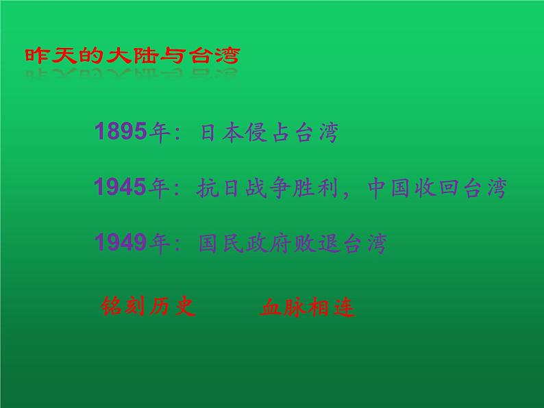 《海峡两岸的交往》优课教学课件06