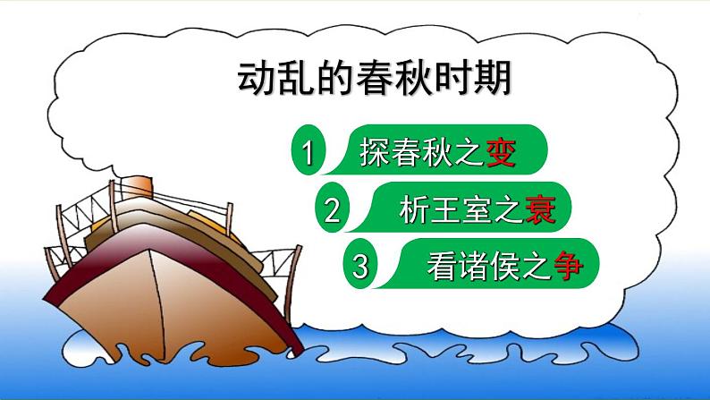 《动荡的春秋时期》公开课教学课件第4页