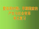 《夏商周时期：早期国家与社会变革》单元复习提升课件