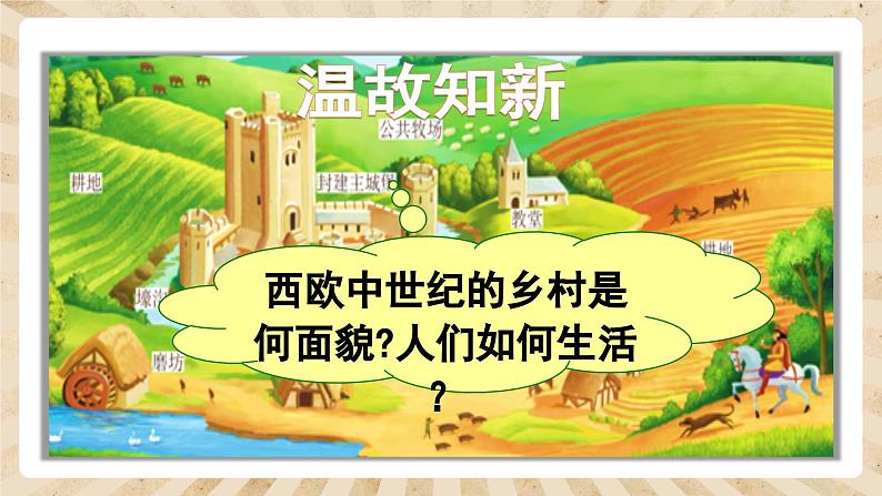 9《中世纪城市和大学的兴起》课件PPT+教案01