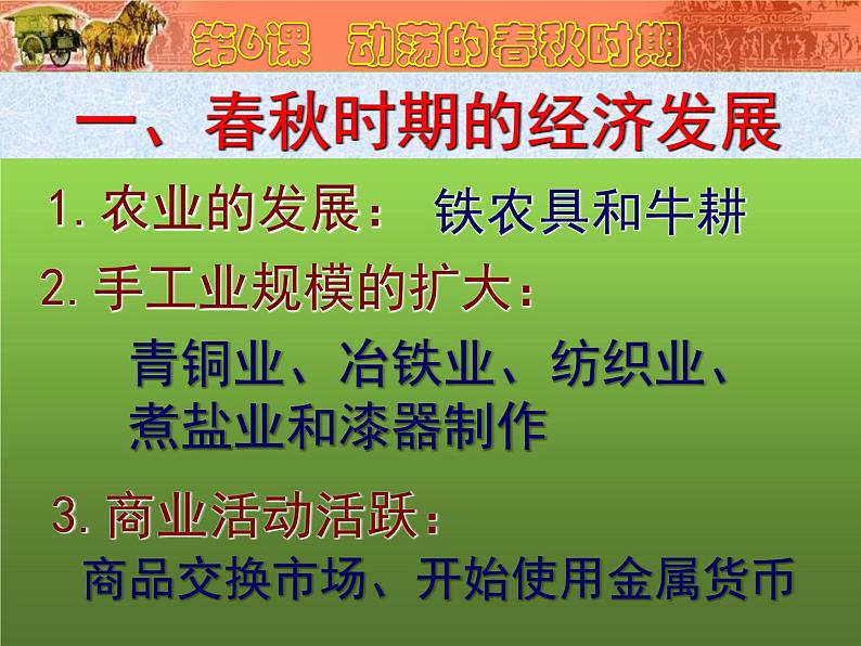 《动荡的春秋时期》同课异构教学课件02