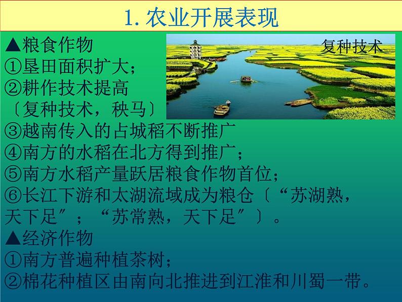 《宋代经济的发展》培优教学一等奖课件第4页