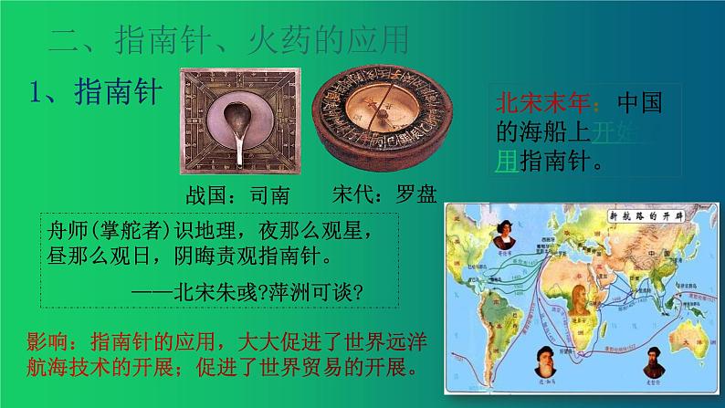 《宋元时期的科技与中外交通》优课一等奖教学课件第8页