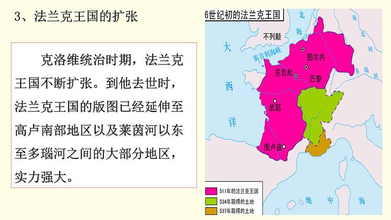 2023-2024学年部编版九年级历史上册 第7课  基督教的兴起和法兰克王国 课件06