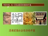 《清朝前期社会经济的发展》优质课一等奖课件