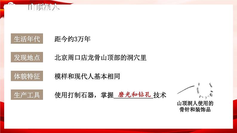 部编版七年级历史上册   第一单元 综合复习 课件08