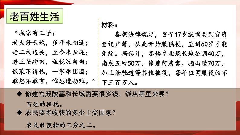 部编版七年级历史上册   3.10 《秦末农民大起义》 课件+视频03