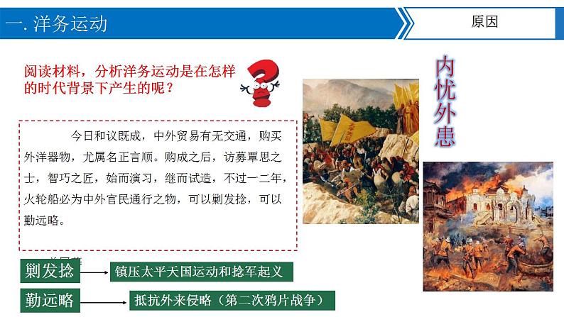 第4课  洋务运动 课件+导学案+教学设计+分层作业04