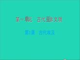 历史人教版九年级上册同步教学课件第1单元古代亚非文明第1课古代埃及2