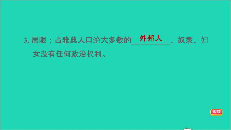 历史人教版九年级上册同步教学课件第2单元古代欧洲文明第4课希腊城邦和亚历山大帝国208