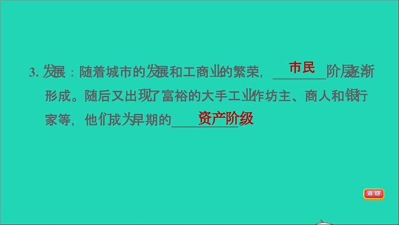 历史人教版九年级上册同步教学课件第3单元封建时代的欧洲第9课中世纪城市和大学的兴起207