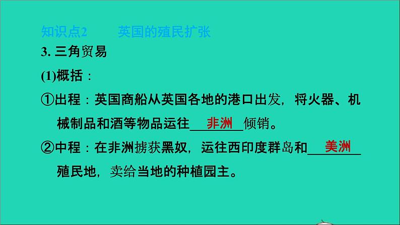 历史人教版九年级上册同步教学课件第5单元走向近代第16课早期殖民掠夺208