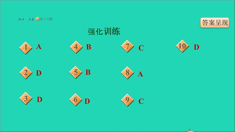 历史人教版九年级上册同步教学课件期末专题复习专项训练一选择题题型专项02