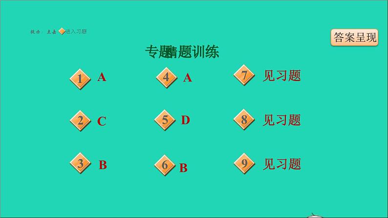 历史人教版九年级上册同步教学课件期末专题复习专题训练三近代西方民主制度的发展和演变第3页