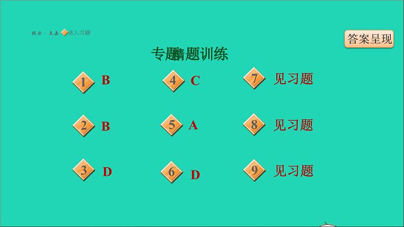 历史人教版九年级上册同步教学课件期末专题复习专题训练二资本主义制度的确立02