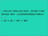 历史人教版九年级下册同步教学课件第1单元殖民地人民的反抗与资本主义制度的扩展考点突破作业