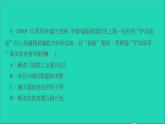 历史人教版九年级下册同步教学课件第4单元经济大危机和第2次世界大战考点突破作业