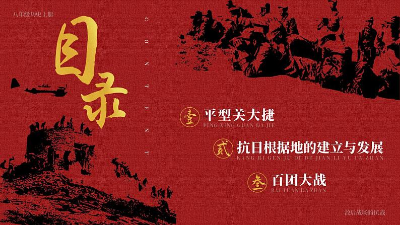 人教部编版八年级上册 第21课 敌后战场的抗战 课件02