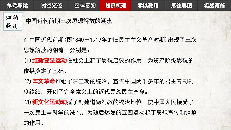 第四单元新民主主义革命的开始 课件讲义08