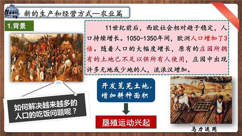 第13课西欧经济和社会的发展（课件）第5页