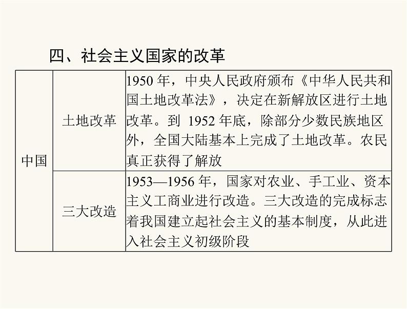 中考历史总复习专题七中外历史上的重大改革课件08