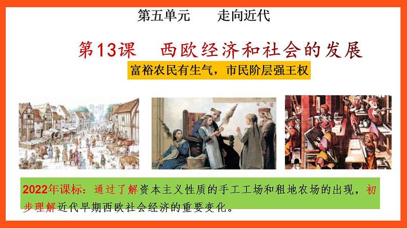 【核心素养】   13《 西欧经济和社会的发展》课件第4页