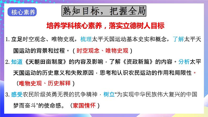 【核心素养】部编人教版历史八上第3课《太平天国运动》课件+视频素材04