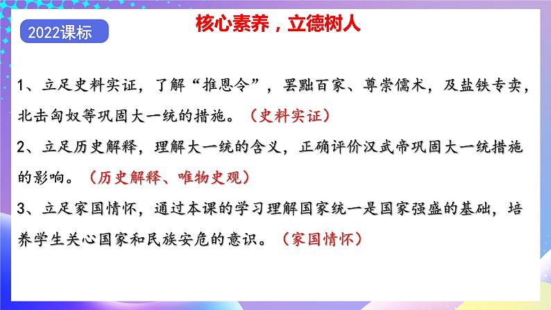 【核心素养】部编人教版历史七上第12课《汉武帝巩固大一统王朝》课件+视频素材04