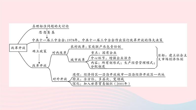 2023八年级历史下册专题三改革开放作业课件新人教版02