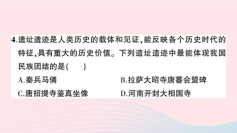 2023七年级历史下学期期末综合检测卷二作业课件新人教版05