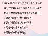 2023七年级历史下册专题一中国古代的政治隋唐至清前期作业课件新人教版