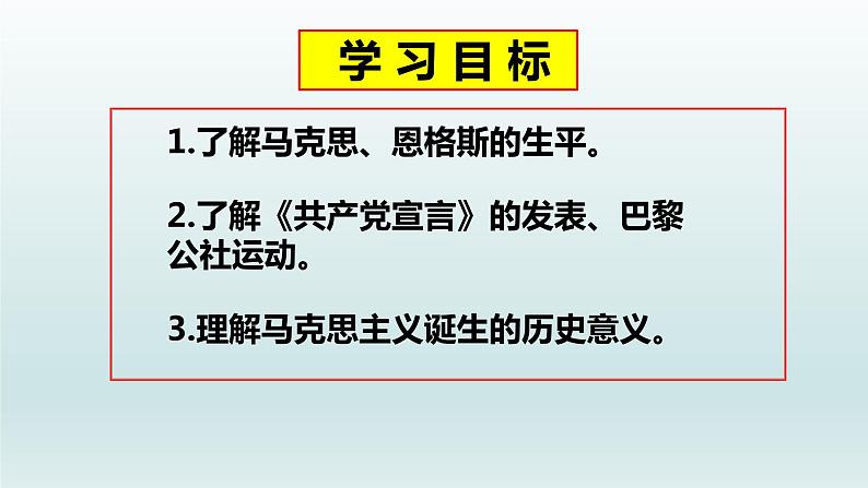 第21课 马克思主义的诞生和国际工人运动的兴起课件第2页