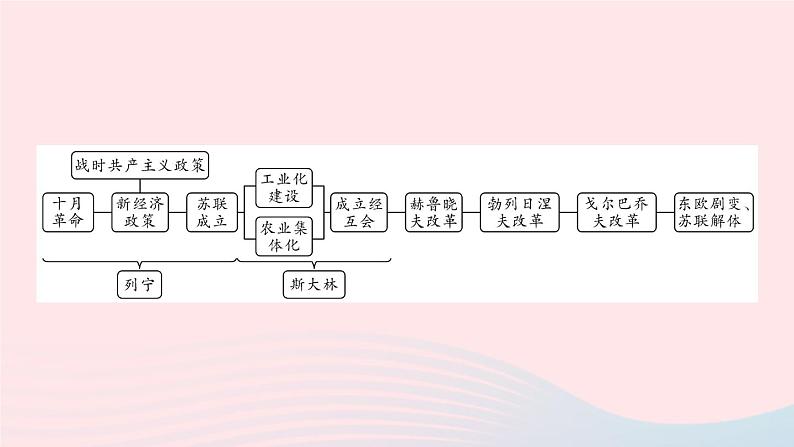 2023九年级历史下册专题四社会主义革命与建设作业课件新人教版02