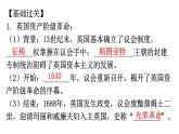 人教版世界历史九年级上册第六单元资本主义制度的初步确立练习课件