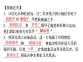 人教版世界歷史九年級下冊第一單元殖民地人民的反抗與資本主義制度的擴展練習課件