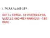 人教版世界历史九年级下册第一单元殖民地人民的反抗与资本主义制度的扩展练习课件