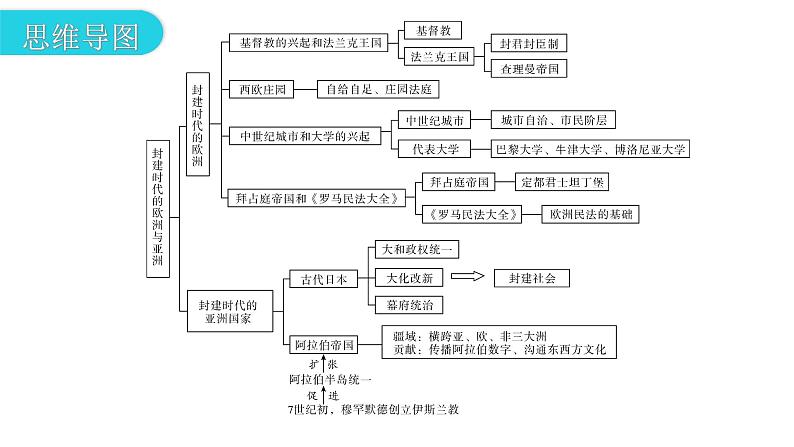 人教版世界历史九年级上册第三、第四单元复习课件第3页