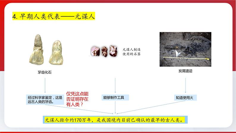 第1课 中国境内早期人类的代表——北京人 课件教案试卷学案练习07