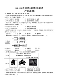 山东省菏泽市单县2022-2023学年七年级下学期期末历史试题