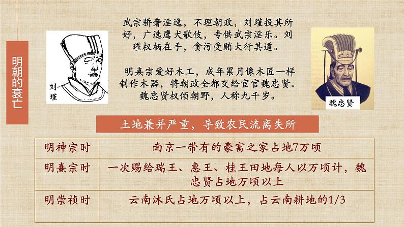 【核心素养】新课标部编版初中历史七年级下册 17 明朝的灭亡  课件+教案+练习（含教学反思和答案）05