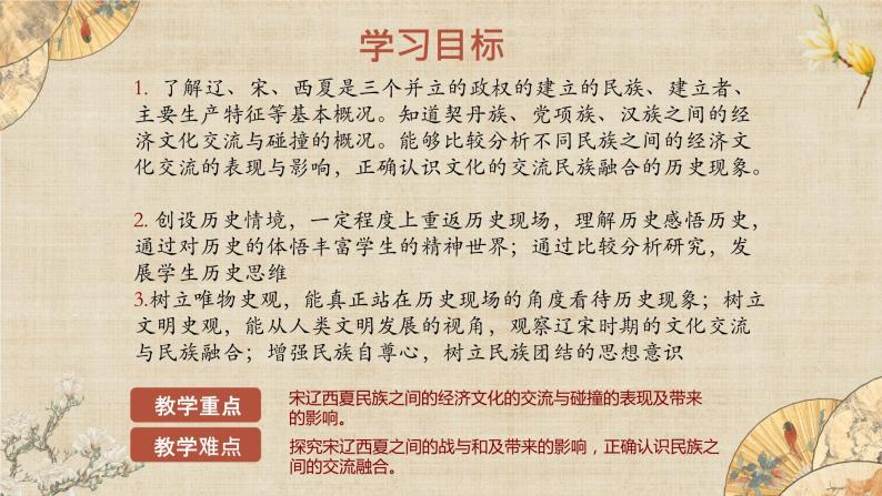 【核心素养】新课标部编版初中历史七年级下册 7 辽、西夏与北宋的并立  课件+教案+练习（含教学反思和答案）02