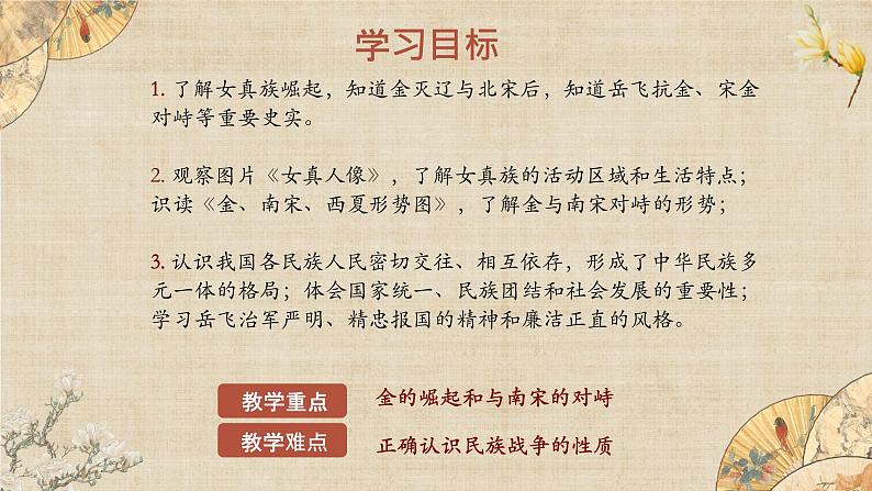 【核心素养】新课标部编版初中历史七年级下册 8 金与南宋的对峙  课件+教案+练习（含教学反思和答案）02