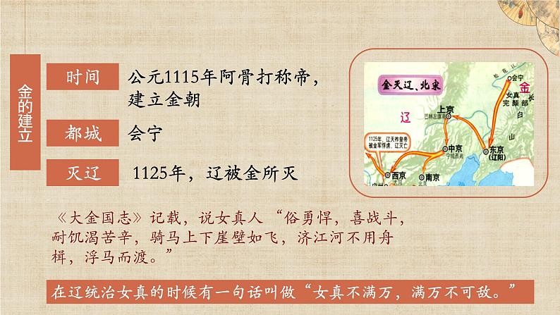 【核心素养】新课标部编版初中历史七年级下册 8 金与南宋的对峙  课件+教案+练习（含教学反思和答案）04