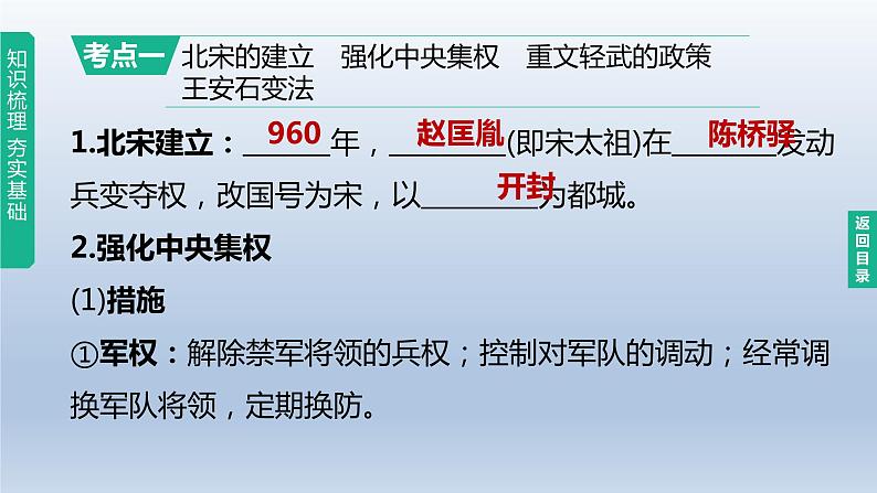 中考历史总复习一轮复习课件：主题06　辽宋夏金元时期：民族关系发展和社会变化（含答案）第3页