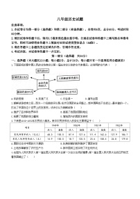 陕西省汉中市洋县2022-2023学年八年级下学期期末历史试题