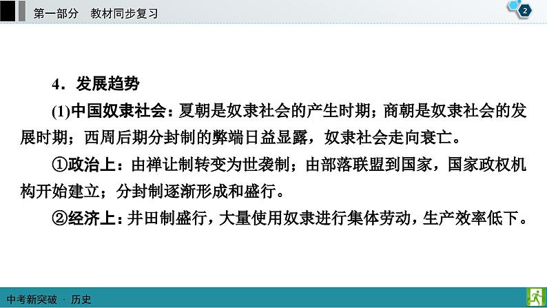 中考历史一轮复习课件第1部分 模块1　中国古代史 (含答案)03