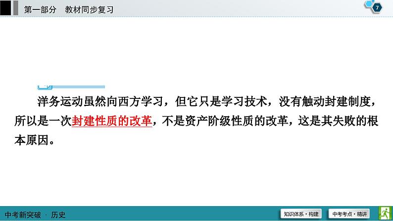 中考历史一轮复习课件第1部分 模块2 第2单元 近代化的早期探索与民族危机的加剧 (含答案)08