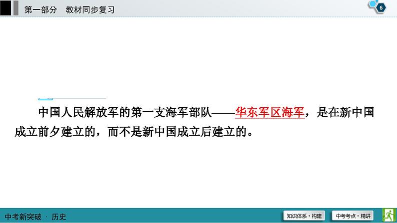 中考历史一轮复习课件第1部分 模块3 第5单元 国防建设与外交成就 (含答案)07